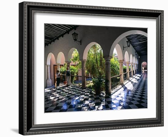 Municipal Hacienda, Merida, Yucatan State, Mexico-Paul Harris-Framed Photographic Print