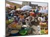 Municipal Market at Assomada, Santiago, Cape Verde Islands, Africa-R H Productions-Mounted Photographic Print