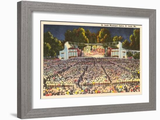 Municipal Opera, St. Louis, Missouri-null-Framed Premium Giclee Print