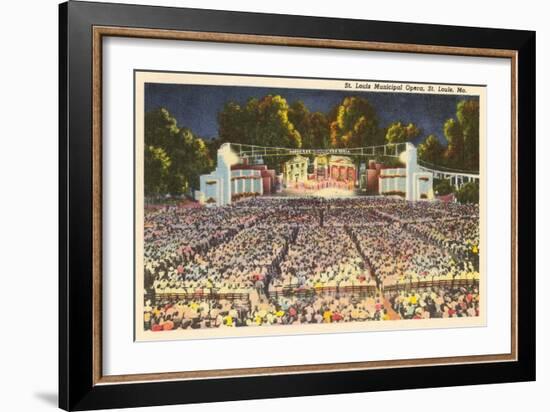 Municipal Opera, St. Louis, Missouri-null-Framed Premium Giclee Print