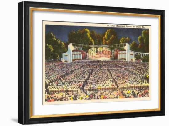 Municipal Opera, St. Louis, Missouri-null-Framed Premium Giclee Print