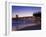 Municipal Pier at Sunset, San Clemente, Orange County, Southern California, USA-Richard Cummins-Framed Photographic Print