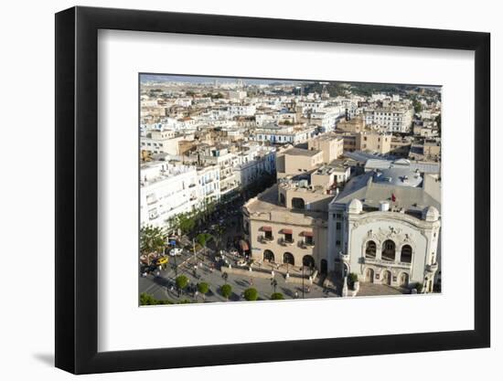 Municipal Theatre, Avenue Habib Bourguiba, Tunis, Tunisia, North Africa-Nico Tondini-Framed Photographic Print