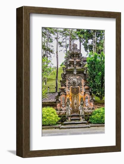 Munificent grounds of the Saraswati Temple with healing waters and cleansing pools-Greg Johnston-Framed Photographic Print