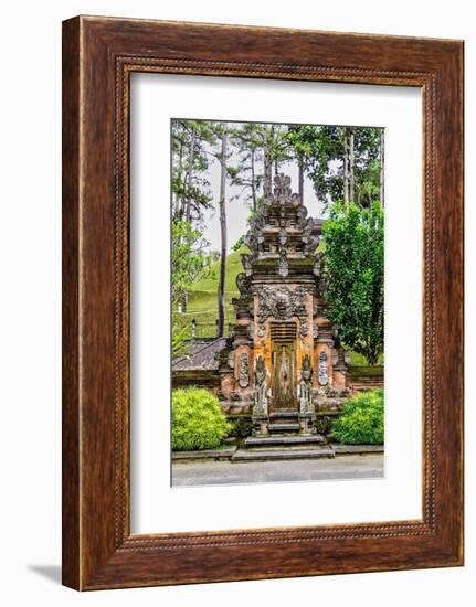 Munificent grounds of the Saraswati Temple with healing waters and cleansing pools-Greg Johnston-Framed Photographic Print