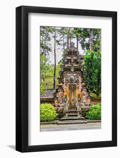 Munificent grounds of the Saraswati Temple with healing waters and cleansing pools-Greg Johnston-Framed Photographic Print