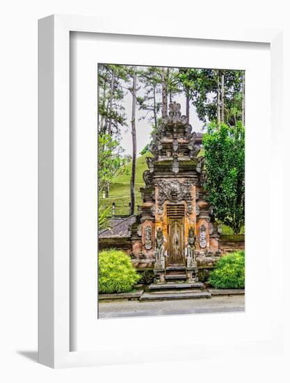 Munificent grounds of the Saraswati Temple with healing waters and cleansing pools-Greg Johnston-Framed Photographic Print