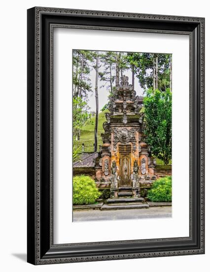 Munificent grounds of the Saraswati Temple with healing waters and cleansing pools-Greg Johnston-Framed Photographic Print