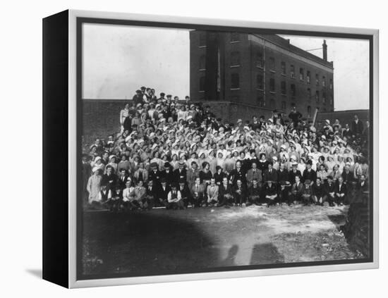 Munitions Factory Workers, London, World War I, 1914-1918-Haua-Framed Premier Image Canvas