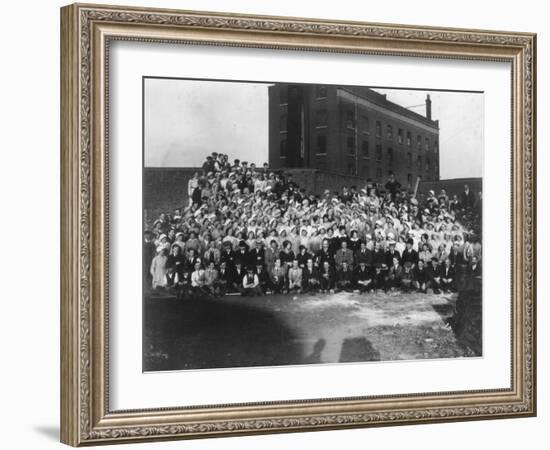 Munitions Factory Workers, London, World War I, 1914-1918-Haua-Framed Photographic Print