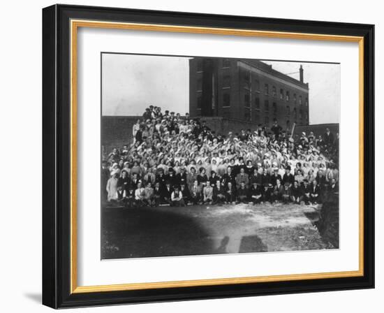 Munitions Factory Workers, London, World War I, 1914-1918-Haua-Framed Photographic Print