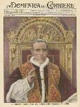 Pope Pius XII (Eugenio Pacelli) Newly Installed in 1939-Munollo-Mounted Art Print