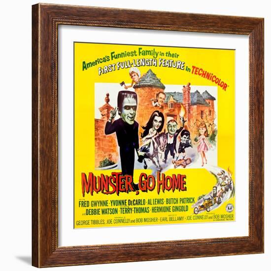 Munster, Go Home-null-Framed Art Print