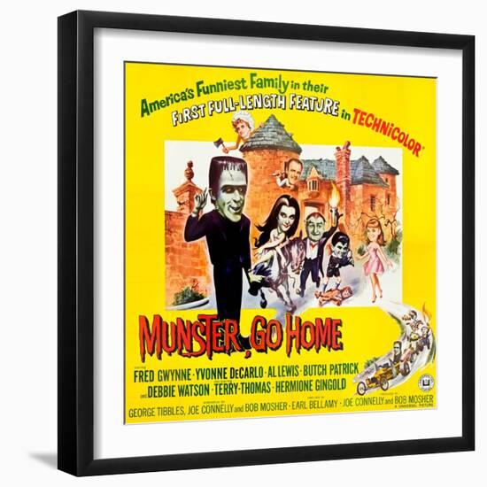 Munster, Go Home-null-Framed Art Print