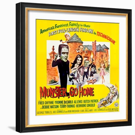 Munster, Go Home-null-Framed Art Print