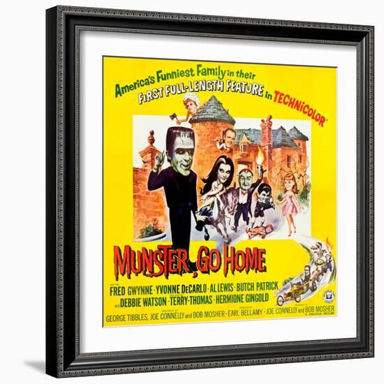 Munster, Go Home-null-Framed Premium Giclee Print