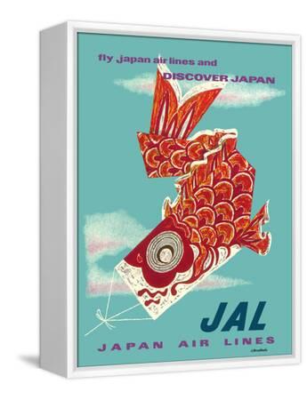 Discover Japan - Fly Japan Air Lines (JAL), Vintage Airline Travel