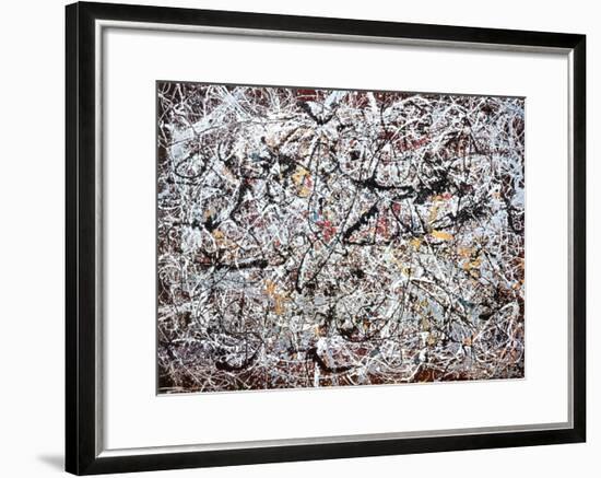 Mural, 1950-Jackson Pollock-Framed Art Print