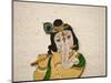 Mural Depicting Ganesha, a Hindu Deity, Inside City Palace, Udaipur, Rajasthan, India-Keren Su-Mounted Photographic Print