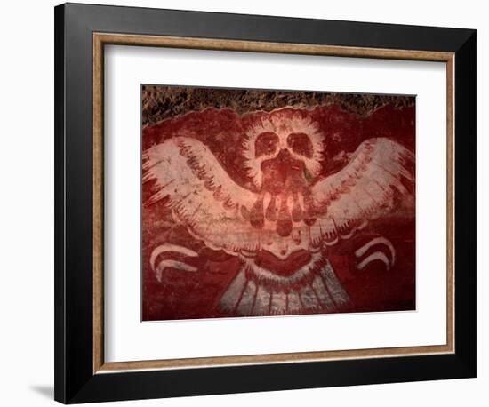 Mural from Tetitla, Eagle, Teotihuacan, Mexico-Kenneth Garrett-Framed Photographic Print