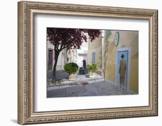 Mural in the Town of Sigean, Languedoc-Roussillon, France-Rob Cousins-Framed Photographic Print