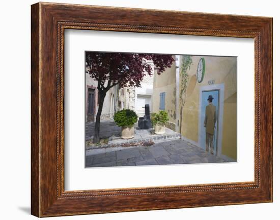 Mural in the Town of Sigean, Languedoc-Roussillon, France-Rob Cousins-Framed Photographic Print