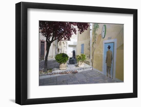 Mural in the Town of Sigean, Languedoc-Roussillon, France-Rob Cousins-Framed Photographic Print