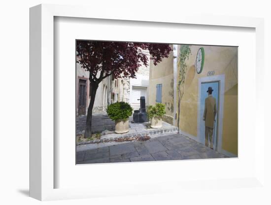 Mural in the Town of Sigean, Languedoc-Roussillon, France-Rob Cousins-Framed Photographic Print