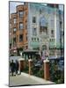 Mural of Famous Boston Characters, Newbury Street, Back Bay, Boston, Massachusetts, USA-Fraser Hall-Mounted Photographic Print