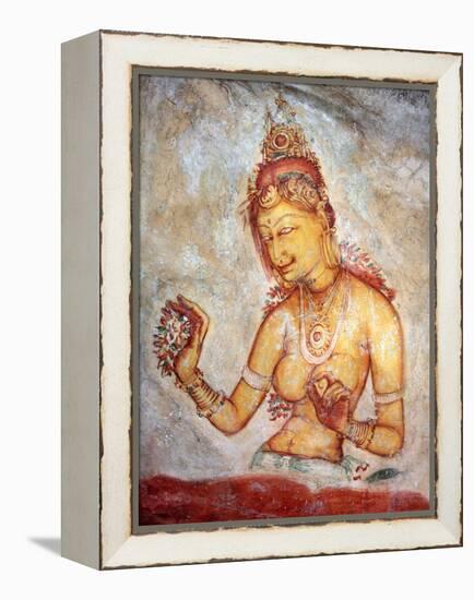 Mural Painting (6th Century), Sigiriya, Sri Lanka-Ivan Vdovin-Framed Premier Image Canvas