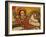 Mural Painting in the Church of Narga Selassie,Dek Island on Lake Tana, Ethiopia, Africa-J P De Manne-Framed Photographic Print