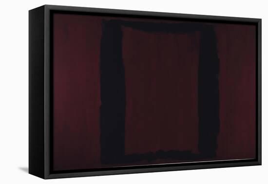 Mural, Section 3 {Black on Maroon} [Seagram Mural]-Mark Rothko-Framed Premier Image Canvas