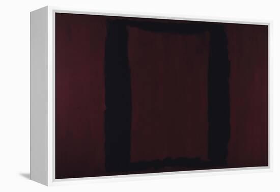 Mural, Section 3 {Black on Maroon} [Seagram Mural]-Mark Rothko-Framed Premier Image Canvas