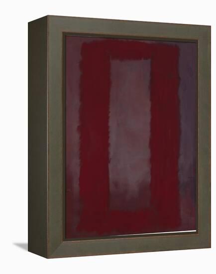 Mural, Section 4 {Red on maroon} [Seagram Mural]-Mark Rothko-Framed Premier Image Canvas