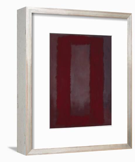 Mural, Section 4 {Red on maroon} [Seagram Mural]-Mark Rothko-Framed Premium Giclee Print