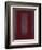 Mural, Section 4 {Red on maroon} [Seagram Mural]-Mark Rothko-Framed Giclee Print