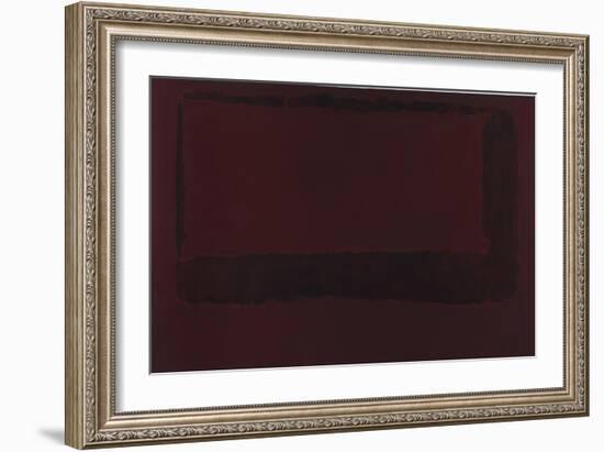 Mural, Section 5 {Red on Maroon} [Seagram Mural]-Mark Rothko-Framed Giclee Print