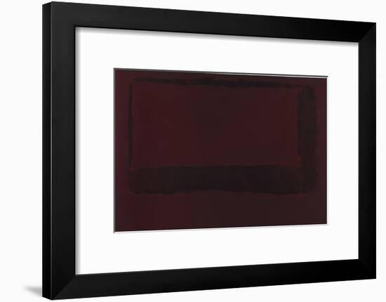 Mural, Section 5 {Red on Maroon} [Seagram Mural]-Mark Rothko-Framed Giclee Print