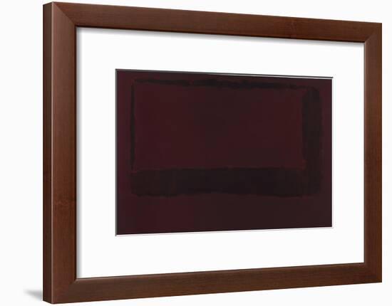 Mural, Section 5 {Red on Maroon} [Seagram Mural]-Mark Rothko-Framed Giclee Print