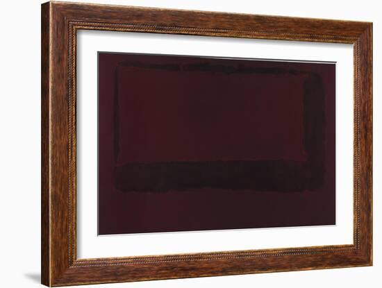 Mural, Section 5 {Red on Maroon} [Seagram Mural]-Mark Rothko-Framed Giclee Print