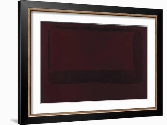 Mural, Section 5 {Red on Maroon} [Seagram Mural]-Mark Rothko-Framed Giclee Print