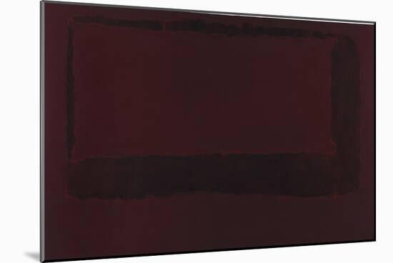 Mural, Section 5 {Red on Maroon} [Seagram Mural]-Mark Rothko-Mounted Giclee Print