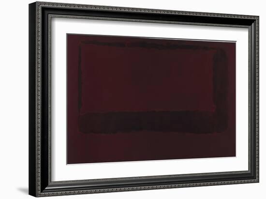 Mural, Section 5 {Red on Maroon} [Seagram Mural]-Mark Rothko-Framed Giclee Print