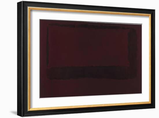 Mural, Section 5 {Red on Maroon} [Seagram Mural]-Mark Rothko-Framed Giclee Print