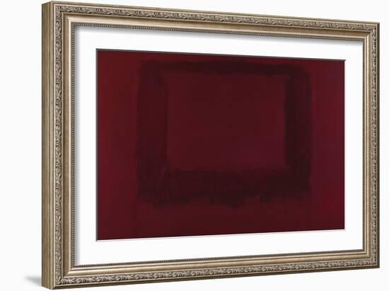 Mural, Section 7 {Red on Maroon} [Seagram Mural]-Mark Rothko-Framed Giclee Print