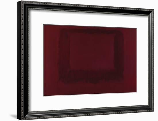 Mural, Section 7 {Red on Maroon} [Seagram Mural]-Mark Rothko-Framed Giclee Print