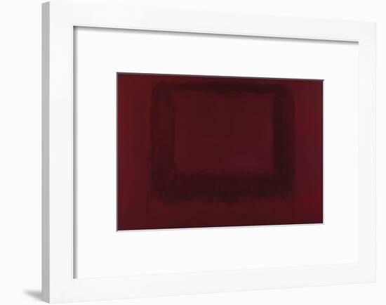 Mural, Section 7 {Red on Maroon} [Seagram Mural]-Mark Rothko-Framed Giclee Print