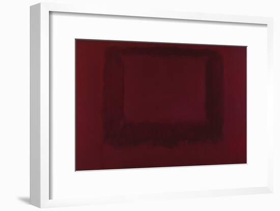 Mural, Section 7 {Red on Maroon} [Seagram Mural]-Mark Rothko-Framed Giclee Print