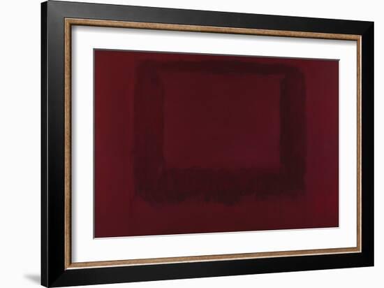 Mural, Section 7 {Red on Maroon} [Seagram Mural]-Mark Rothko-Framed Giclee Print