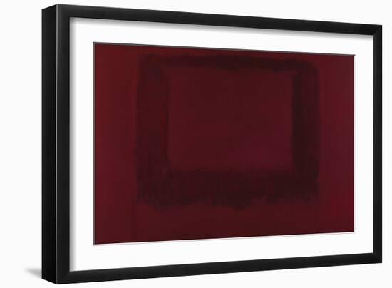 Mural, Section 7 {Red on Maroon} [Seagram Mural]-Mark Rothko-Framed Giclee Print